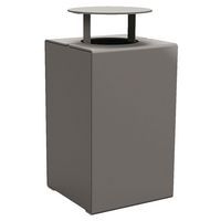 Poubelle Kub 120 L  avec couvercle - gris procity - Image principale