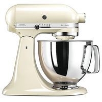 Robot Pâtissier sur socle 4,8 L Crème KITCHENAID - 5KSM125EAC - Image principale