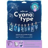 Maxi pack atelier cyanotype prêt à l'emploi - Image principale