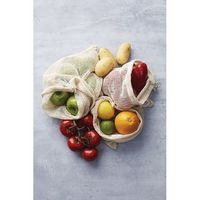 Sac à fruits et légumes 25 x 20 cm - Coton - Image 2