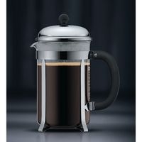 Cafetière à piston 12 Tasses poignée santropène - Chambord - Bodum - Image 4