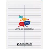 Cahier de vocabulaire 17x22 cm, 96 pages - Image principale