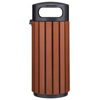 Poubelle Zeno alu 80L effet corten /tête Manganese-Rossignol Pro - Image 5