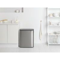Poubelle Touch BO 60L inox mat - Image 5