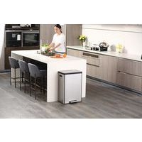 Poubelle à pédale Ecocasa II Recycling Step Bin 20+20 L inox - Image 8