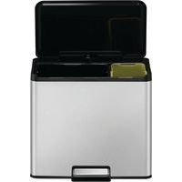 Poubelle à pédale Essential Recycler Step Bin 20+9 L inox ma - Image 3