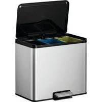 Poubelle à pédale Essential Recycler Step Bin 9+9+9 L inox m - Image 6