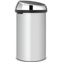 Poubelle Soft-Touch 60L gris métallisé - Image 2