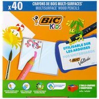 Classpack 40 crayons de couleurs triangulaires 3 en 1 - Image principale