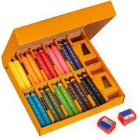 Classpack 40 crayons de couleurs triangulaires 3 en 1 - Image 3