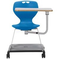 Siège Mahia mobile avec tablette coque bleue - Image principale