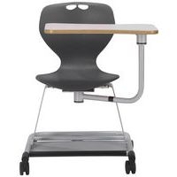 Siège Mahia mobile avec tablette coque grise - Image principale