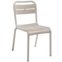 Chaise Cannes havane - Image principale