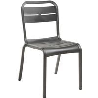 Chaise Cannes anthracite - Image principale