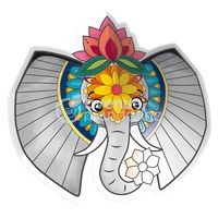 Bloc 36 mandalas 3D animaux sauvage à colorier - Image 3