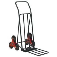 Diable acier pour escalier charge 120 kg - 3 roues étoiles plastiques - DLV - Image principale