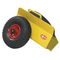 Chariot porte-panneau à pince - Roues pneumatiques - Image 2