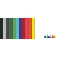 Paquet 25 feuilles colorline canson 50x65 cm 150g 12 couleurs assorties - Image 2