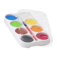 Bloc 8 godets gouache pastille ø55mm - Image 2