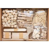 Kit créatif bois 590 pcs - Image 2