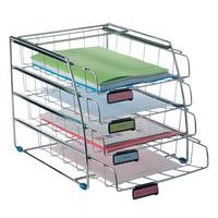 Corbeille à courier fil métal Alba - Image principale