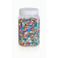 Pot 1kg de mosaïques nacrées couleurs assorties - Image principale