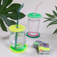 Valisette 1700 perles HEISHI 12 couleurs assorties fluo - Image 2