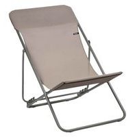 Lot de 2 transats Helio acier largeur 62 cm chataigne Lafuma - Image principale