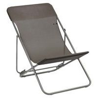 Lot de 2 transats Helio acier largeur 62 cm truffe Lafuma - Image principale