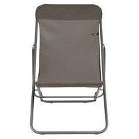 Lot de 2 transats Helio acier largeur 56 cm truffe Lafuma - Image 4