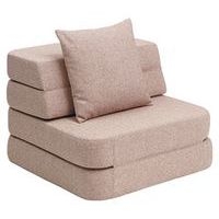 Klip Klap fauteuil convertible 1 coussin rose-KlipKlap - Image principale