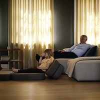 Klip Klap fauteuil convertible soft 1 coussin brun/sable-KlipKlap - Image 3