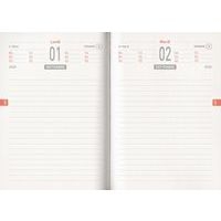 Agenda journalier l'écolier gris piqûre 12,5 x 17,5 cm - Image 2