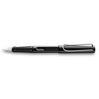 Stylo plume pointe moyenne noir Lamy Safari + 1 cartouche bleue - Image principale