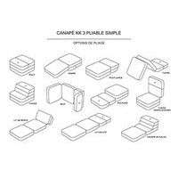 Klip Klap Banquette dépliable 3 matelas-By KlipKlap - Image 6