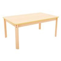Table Ergo rectangulaire T0 - piètement bois hêtre - Image 2