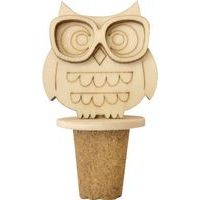 Bouchon bois-liège chouette - Image principale