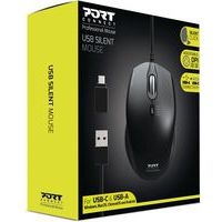 Souris Pro filaire silencieuse noire - Port connect - Image 3