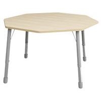 Table Eko octogonale ø 146 cm réglable T1 à T3 - bouleau - Image principale
