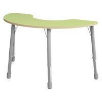 Table Eko haricot 146 x 68 cm réglable T1 à T3 - vert clair - Image principale