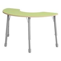Table Eko haricot 146 x 68 cm réglable T3 à T6 - vert clair - Image principale