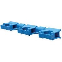 Lot de 5 Support Mural Hygiénique Hi-Flex - 42cm - Bleu - Image 7