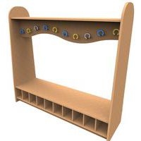 Banc vestiaire double face - Image principale