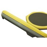 Tabouret octogonal Mogoo T2 à T7 assise jaune - Image 2