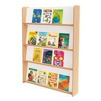 Présentoir à livres Basik mural 94 x 20 x 130 cm - hêtre - Image principale