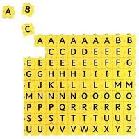 Lettres majuscules morphun - Image principale