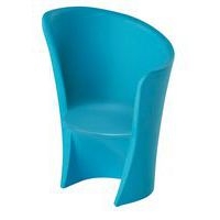 Chauffeuse Livy enfant polyéthylène bleu - Image principale