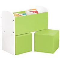 Bac à livres et poufs Confetti - Image 3