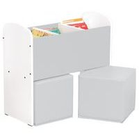 Bac à livres et poufs Confetti - Image 2