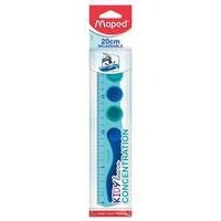 Règle 20 cm incassable KIDY LEARN CONCENTRATION texturée - Image principale